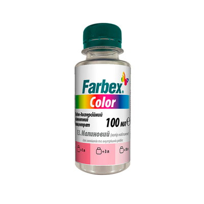 Водно-дисперсионный пигментный концентрат "Farbex color" фисташковый 100 мл 4823083304584 фото