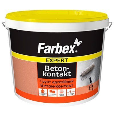 Грунт адгезионный Бетон-контакт Farbex 14кг 46359813 фото