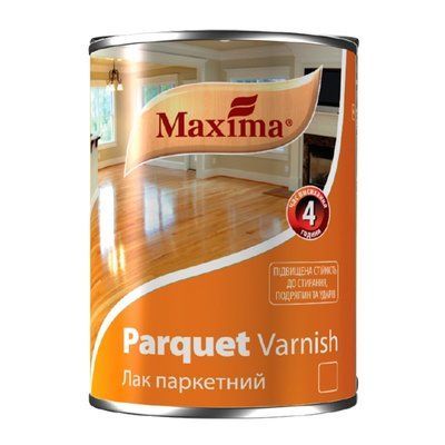 Лак паркетный аклкидно-уретановый Maxima полуматовый 20 л 56746415544 фото