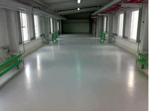 Епоксидна фарба для бетонної підлоги Epoxy Floor сіра, комплект 23 кг (на 32-36 м.кв) Київський лакофарбовий завод 8122285 фото